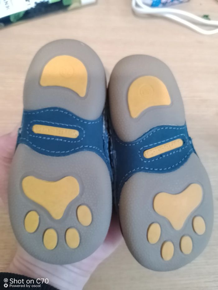 Vertbaudet chaussons pantoufles cuir renard - photo numéro 3