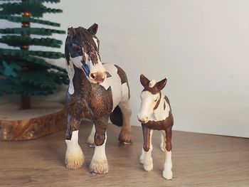 Schleich cheval et son poulain Figurine Animal équidé