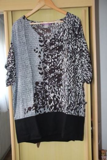 tunique noir/marron/gris