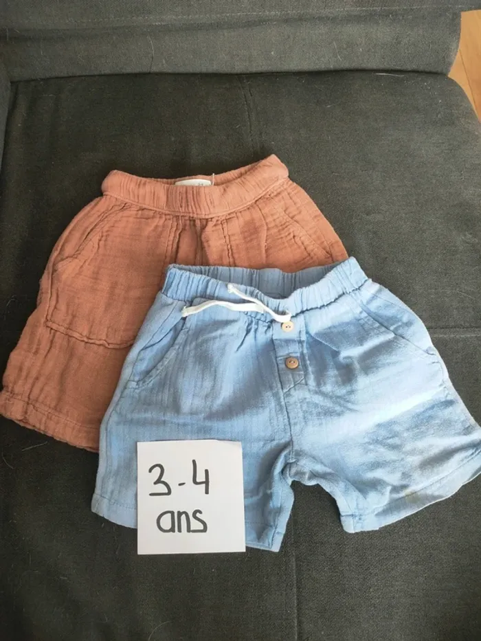 Shorts fins pour garçon 3-4 ans Zara