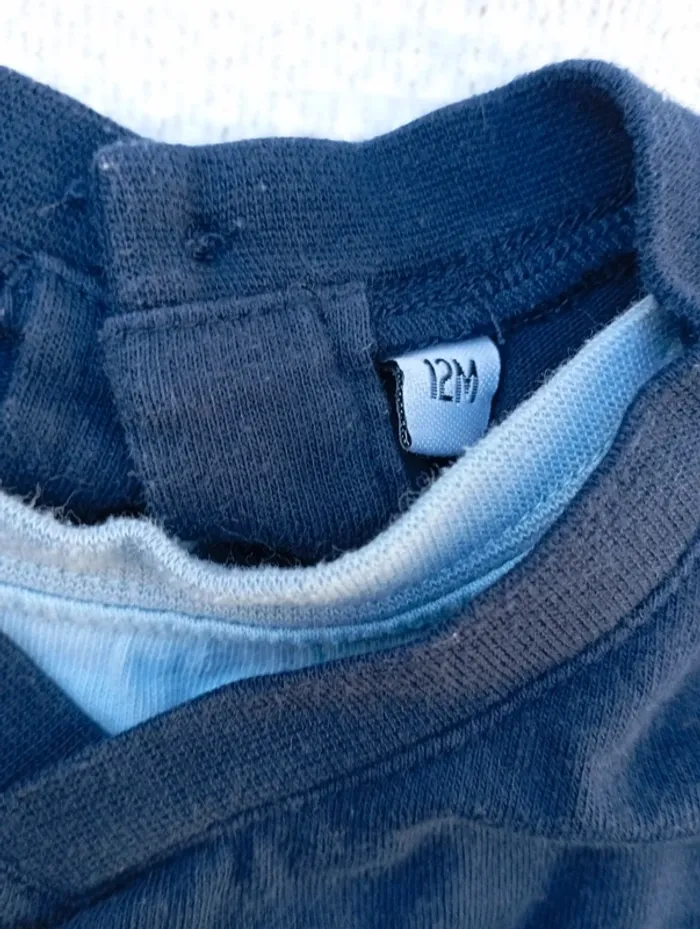 Lot de 5 T-shirts Manches Longues Bébé Garçon (12 mois) - photo numéro 10
