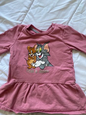 Robe pull taille 3 ans tom et Jerry