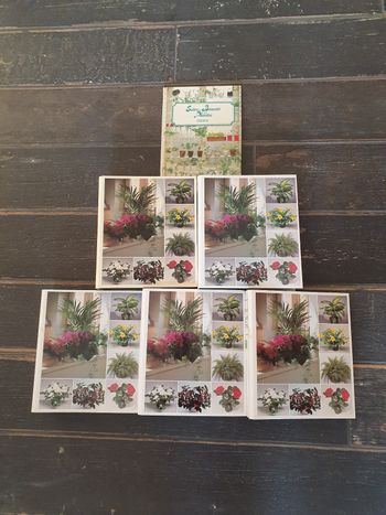 Collection complète 5 classeurs Soins et Beauté des plantes avec son index