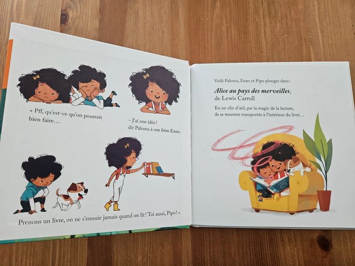 Livre Mc Do Une aventure avec Alice au pays des merveilles - photo numéro 2