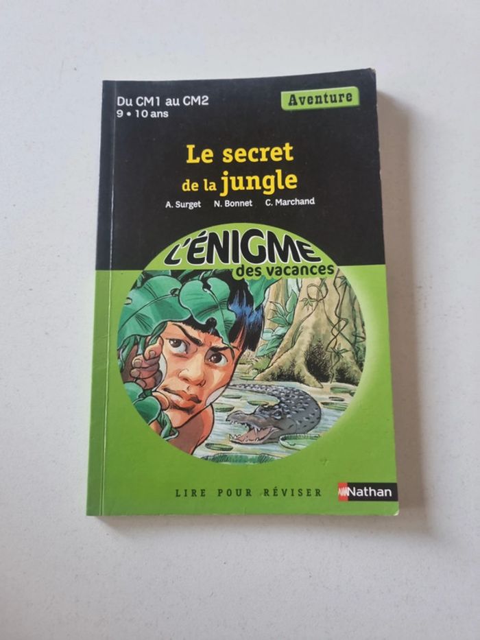 Livre cahier de vacances