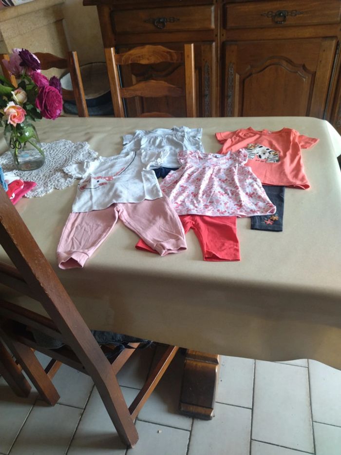 Lot de 4 ensembles fille