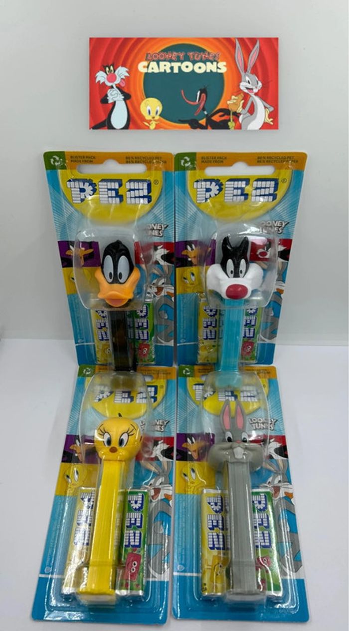 Looney Tunes Full Pack " 4 Figurines" ( neuf sous Blister) - photo numéro 3