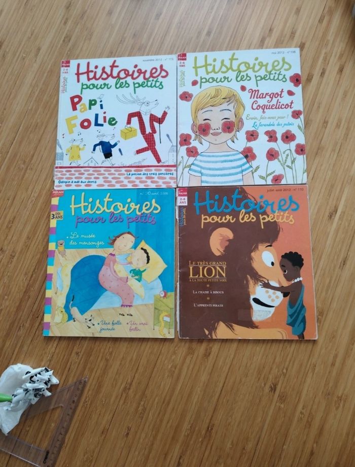Lot magazines histoire pour les petits 2-6 ans