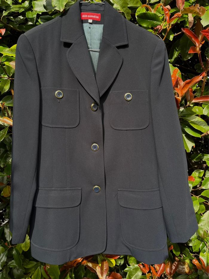 Veste noire Manoukian en taille 42