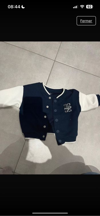 Veste taille 3 mois