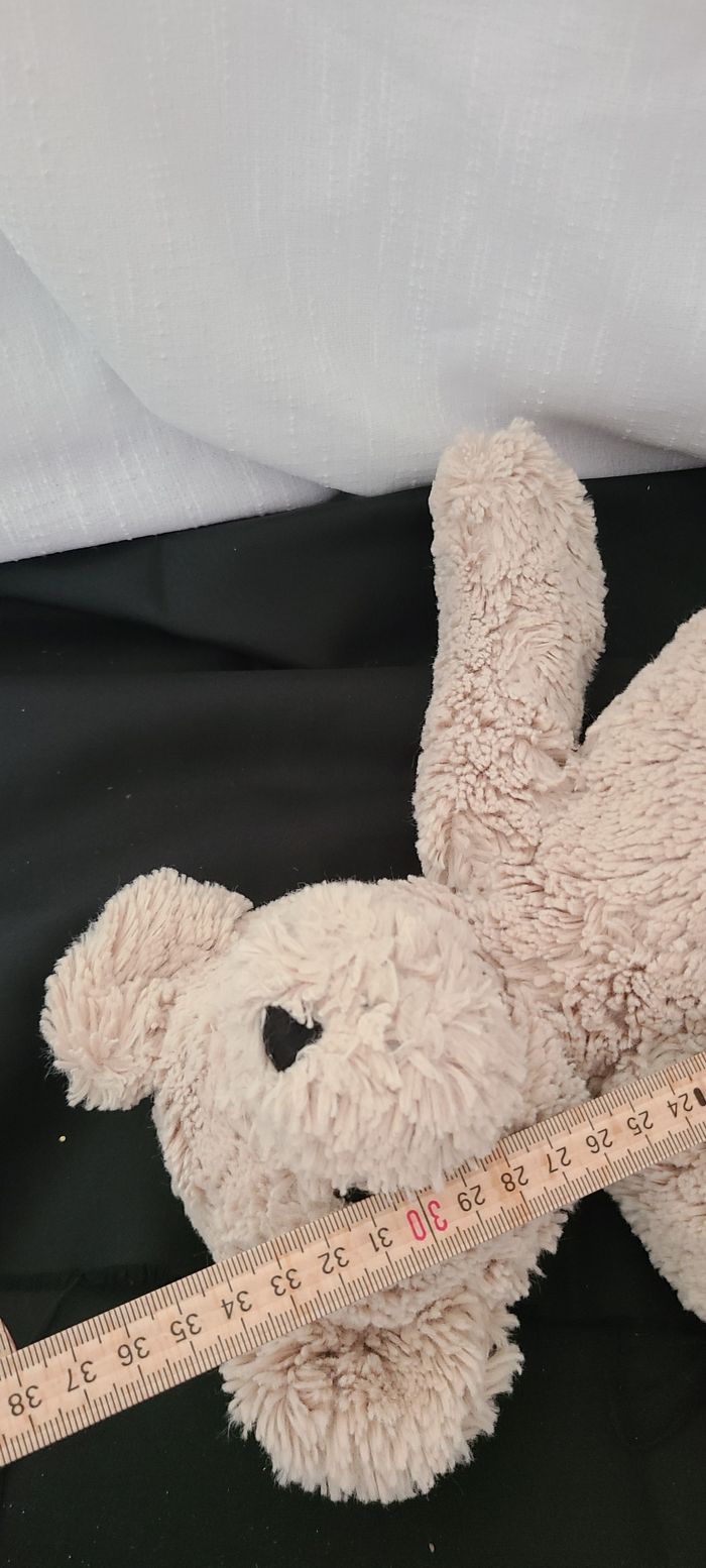 Peluche doudou ours beige marron HISTOIRE D’OURS - photo numéro 2