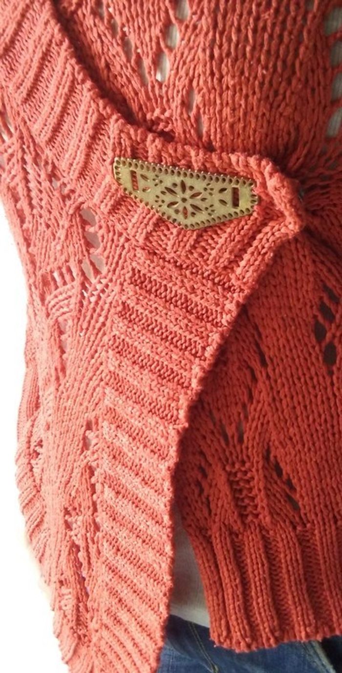 gilet asymétrique Camaïeu femme - photo numéro 2