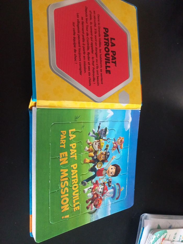 Livre puzzle paw patrol - photo numéro 2