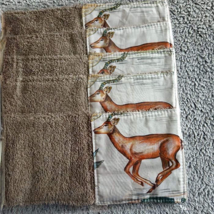 Lingettes lavables 12x12 cm - photo numéro 2