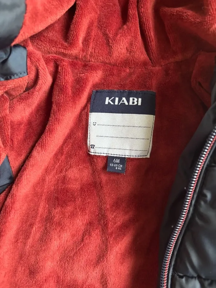 Manteau hiver Kiabi 6 mois - photo numéro 2
