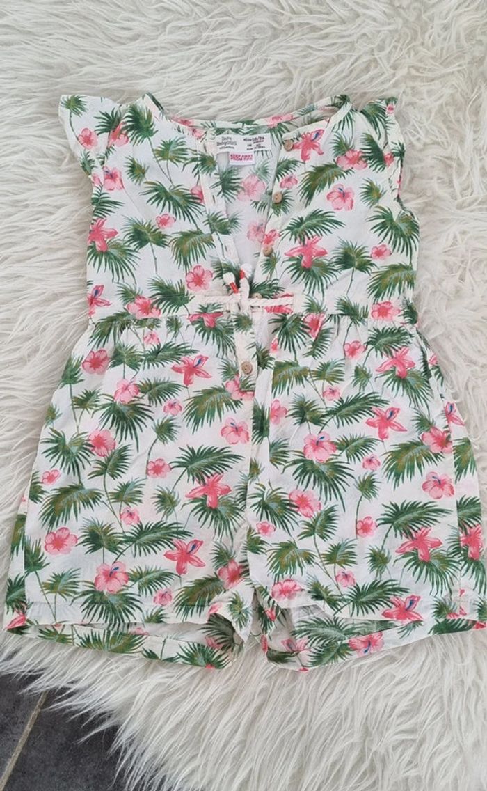 Belle combishort fleurie Zara