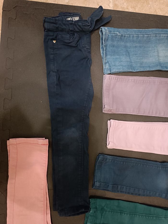 Lot de 9 pantalons fille 3ans - photo numéro 4