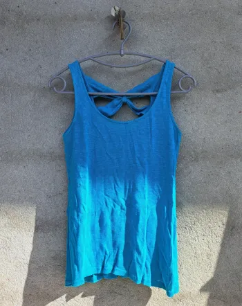 Débardeur turquoise