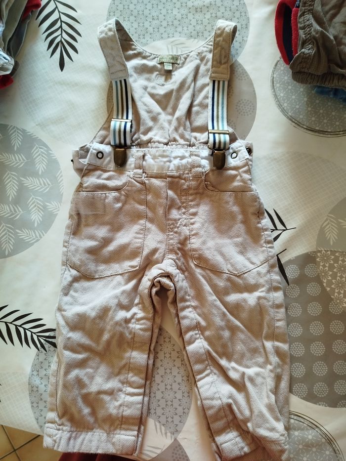Salopette légère beige