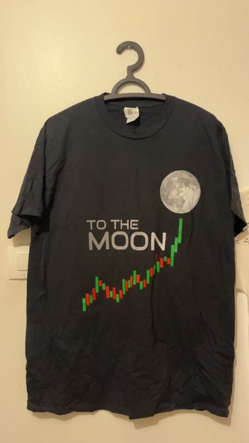 T-shirt crypto « To the Moon »