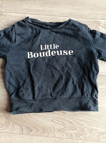 Pull little boudeuse 5 ans