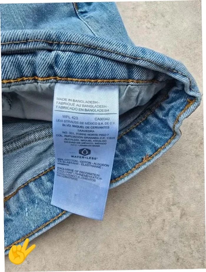 Jeans Levi's Signature W38 FR48 L29 coupe droite bleu Homme Men pan270b - photo numéro 7