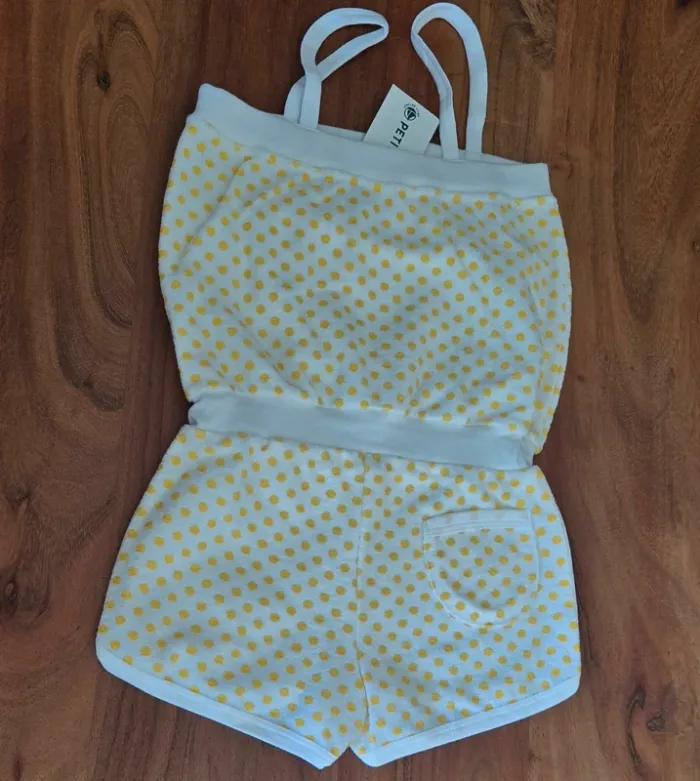 Combi-short Petit Bateau Taille 6 ans - photo numéro 2