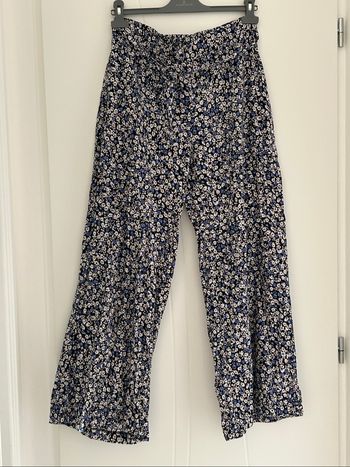 Pantalon souple fleuri