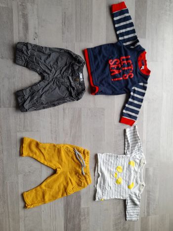 2 ensembles 3 mois garçon