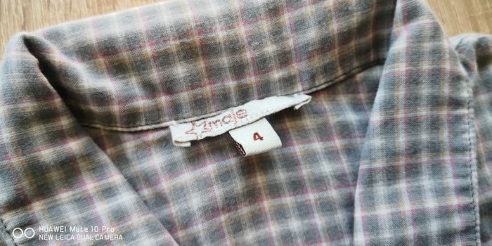 Maje marque haut de gamme - Superbe robe chemise / tunique 4 ans - photo numéro 2