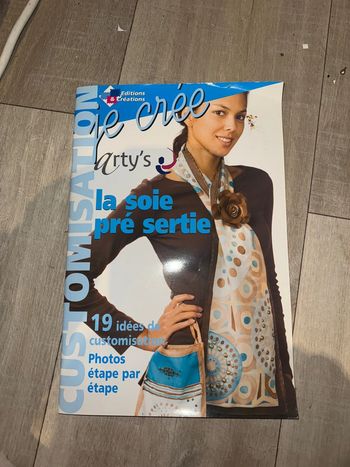 Livre création sur soie « je crée »