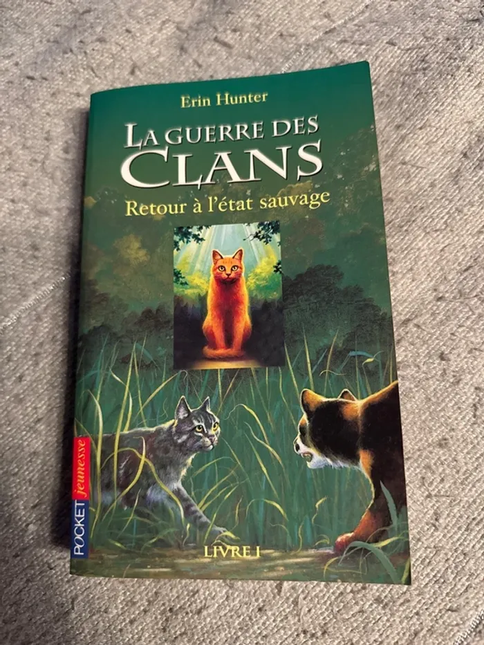 La guerre des clans tome un de Erin Hunter