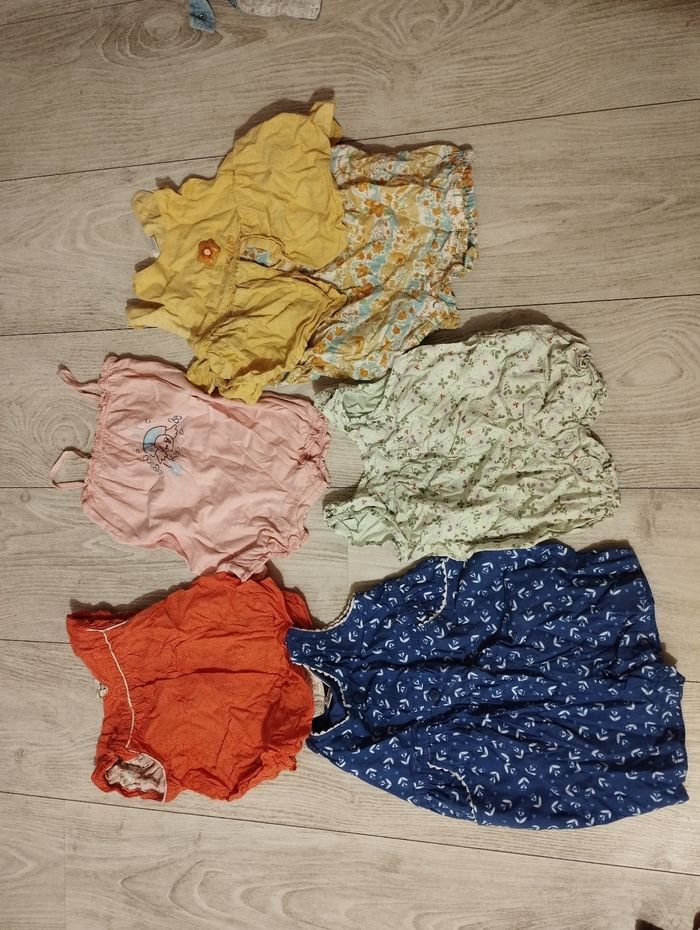Lot  été / mi saison bébé fille 6 mois - photo numéro 4