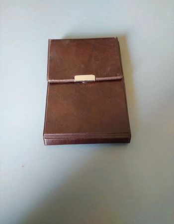 Porte cartes champagne delalot Durieux marne vintage années 70