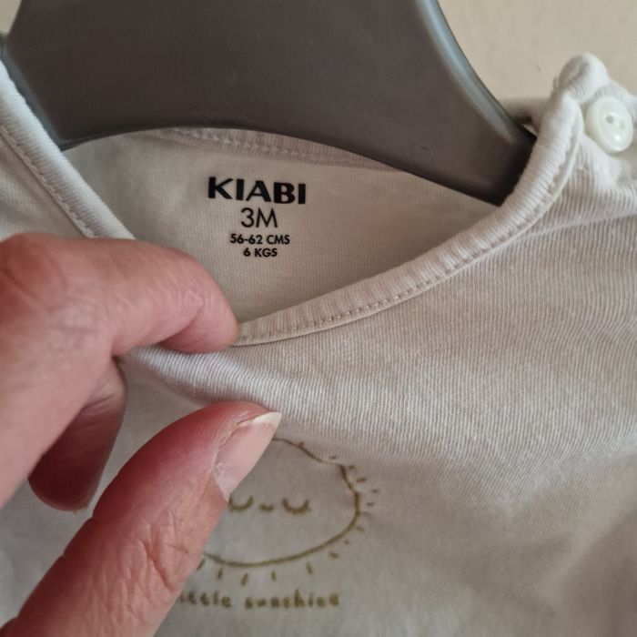 3 mois tee shirt kiabi soleil dore - photo numéro 3