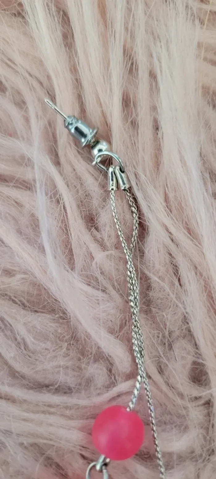 Boucles d'oreilles pendantes - photo numéro 3