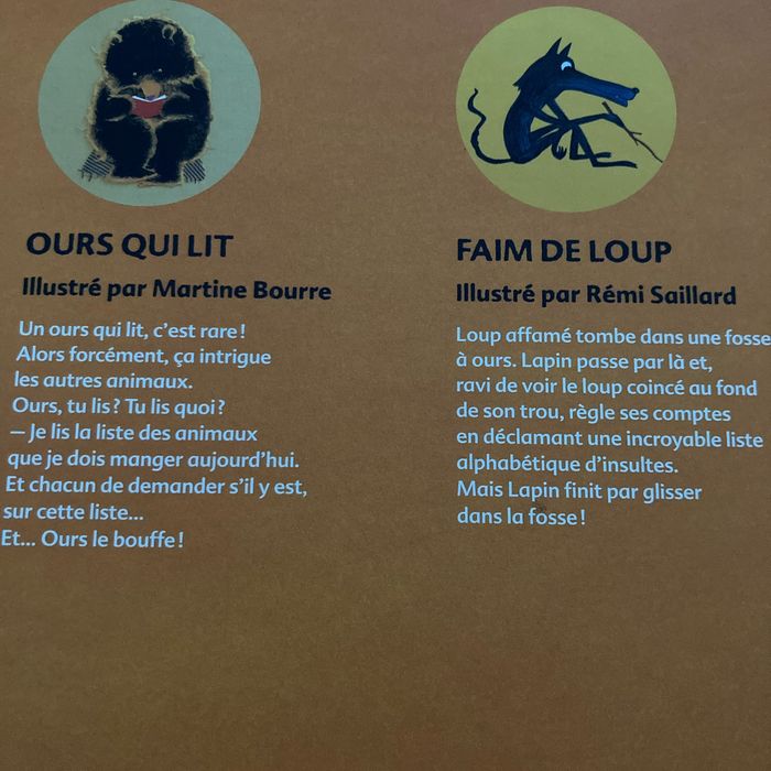Livre CD, l’ours qui lit et faim de loup - photo numéro 4