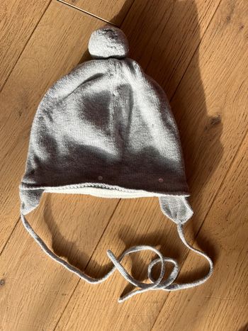 Bonnet chaud hiver polaire jacadi 12 mois 47 cm