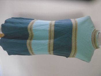 tunique robe vintage années 70 en jersey  T 40