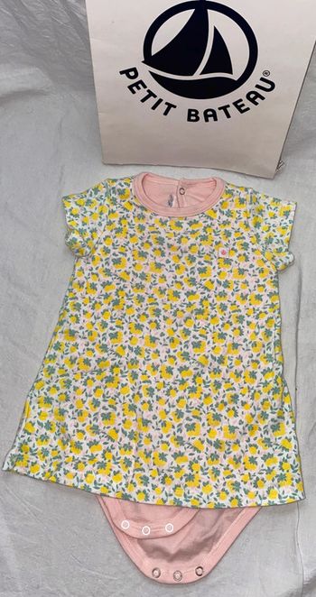 robe body Petit bateau  6 mois, il n'y a plus l'étiquette