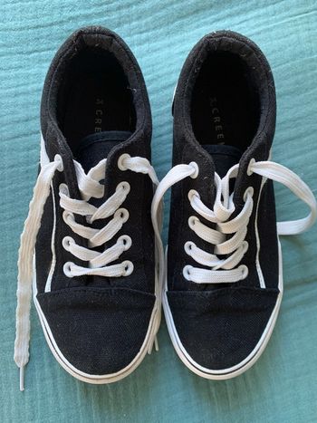 Baskets noirs garçon 34