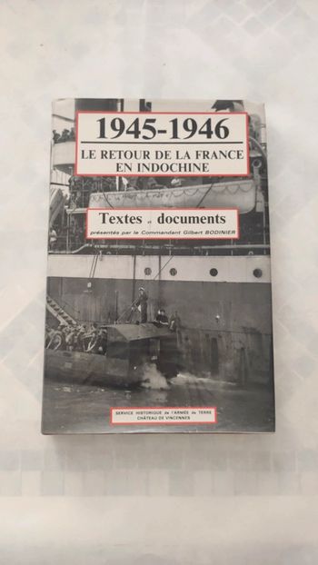 Le retour de la France en Indochine