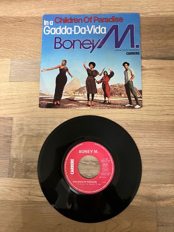 Vinyle 45 tours m-Boney M-Children of paradise