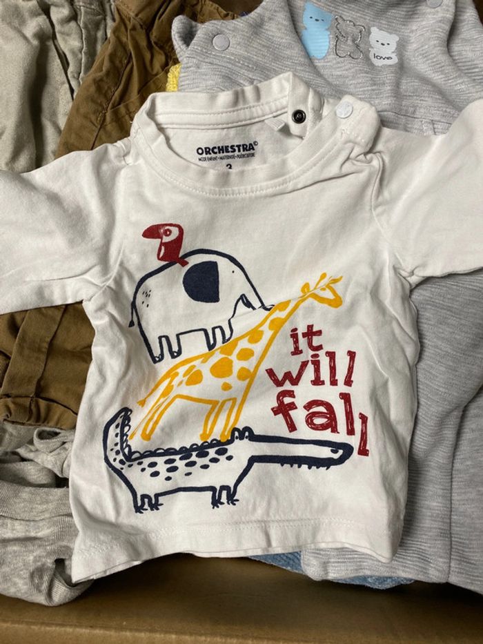 Lot de vêtements 3 mois hiver garçon - photo numéro 3