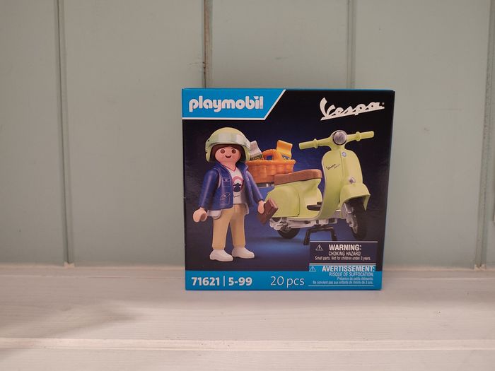 Playmobil 71621 1969 Vespa 150 Sprint Veloce - Vert Clair - photo numéro 1