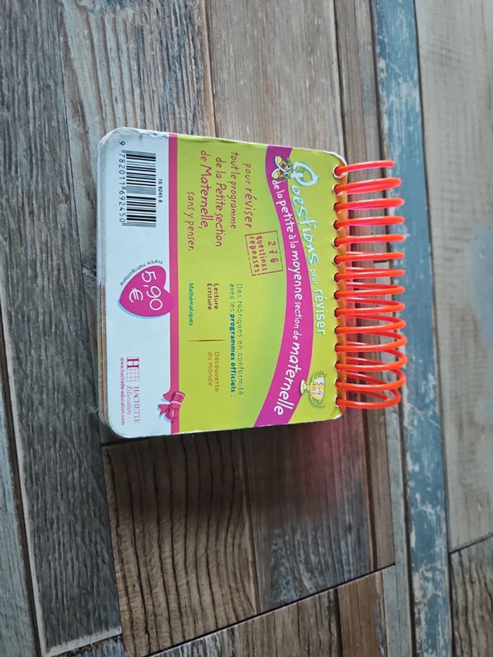 Livre spirale questions pour réviser de la PS à ma MS de maternelle - photo numéro 5