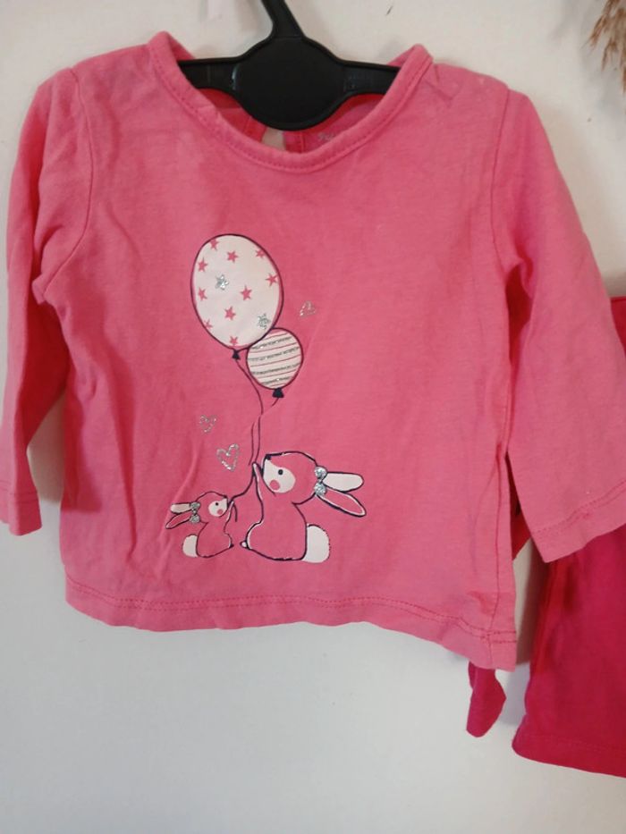 2 t-shirts manches longues - photo numéro 2