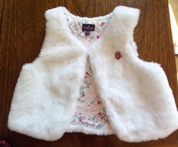 Gilet sans manche blanc