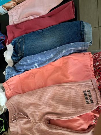 Pantalon obaibi dpam kimbaloo barbouillage disney baby