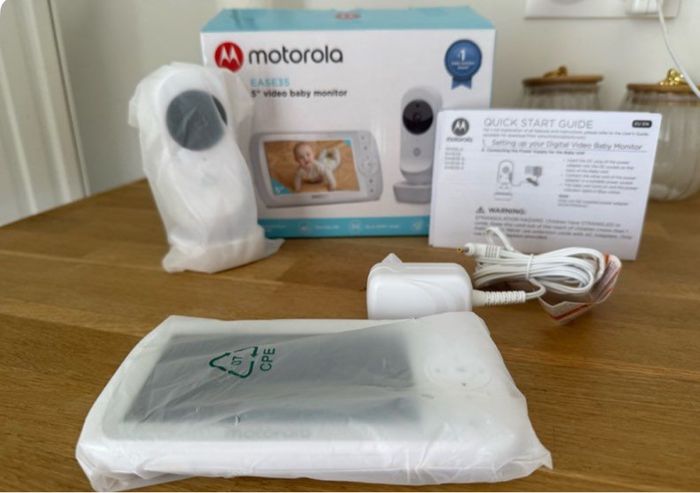 Babyphone vidéo Motorola EASE35 5” - Neuf, jamais utilisé - photo numéro 7